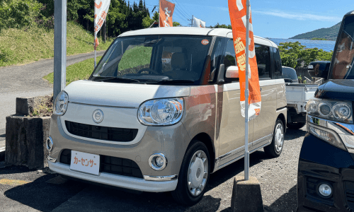 佐賀県伊万里市のいまり整備センターで販売中のダイハツ ムーヴキャンバス 660 X メイクアップ リミテッド SAIII ホワイトブラウン